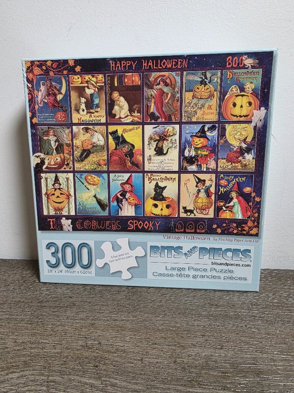 Vintage Halloween - 300 Piece Jigsaw Puzzle by Bits and Pieces Large Pieces